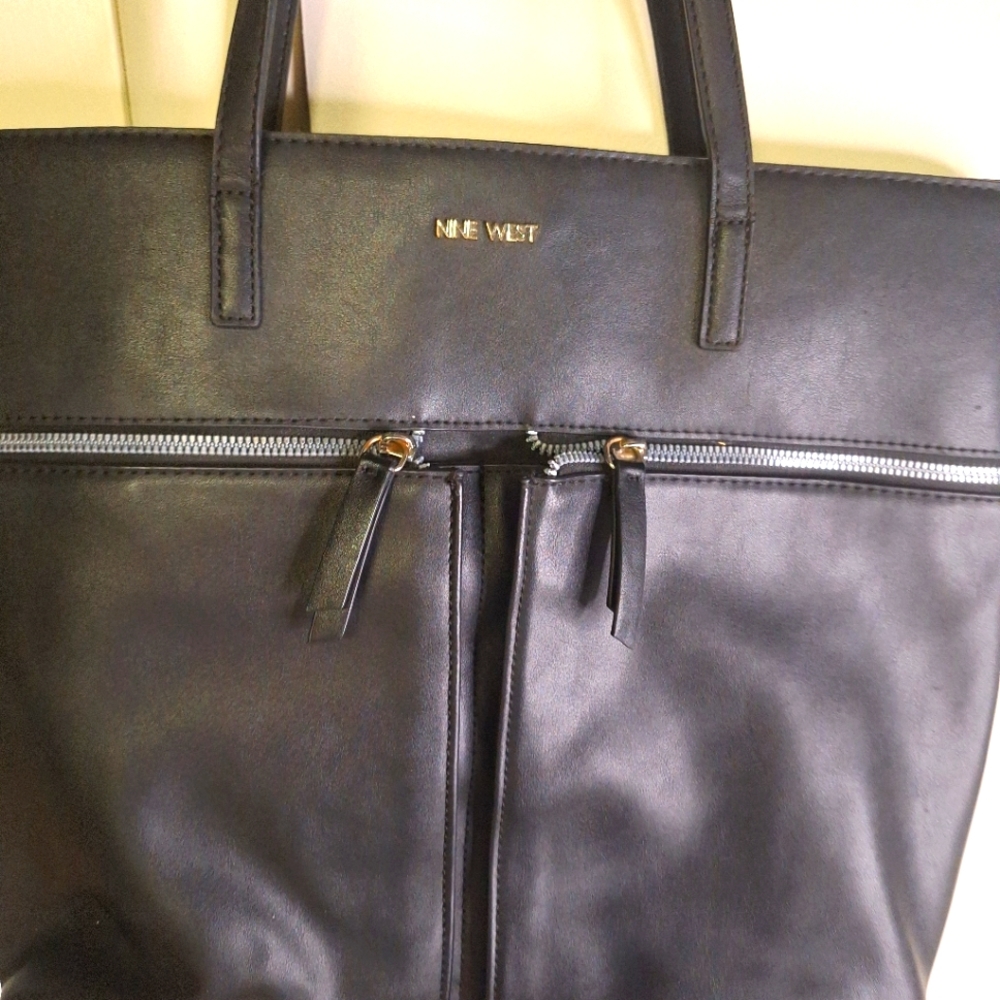 Nine West Black Tote Bag